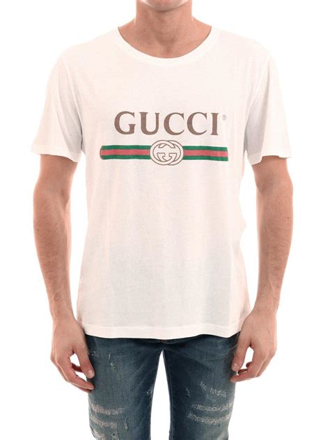 gucci white tees|t shirt Gucci original.